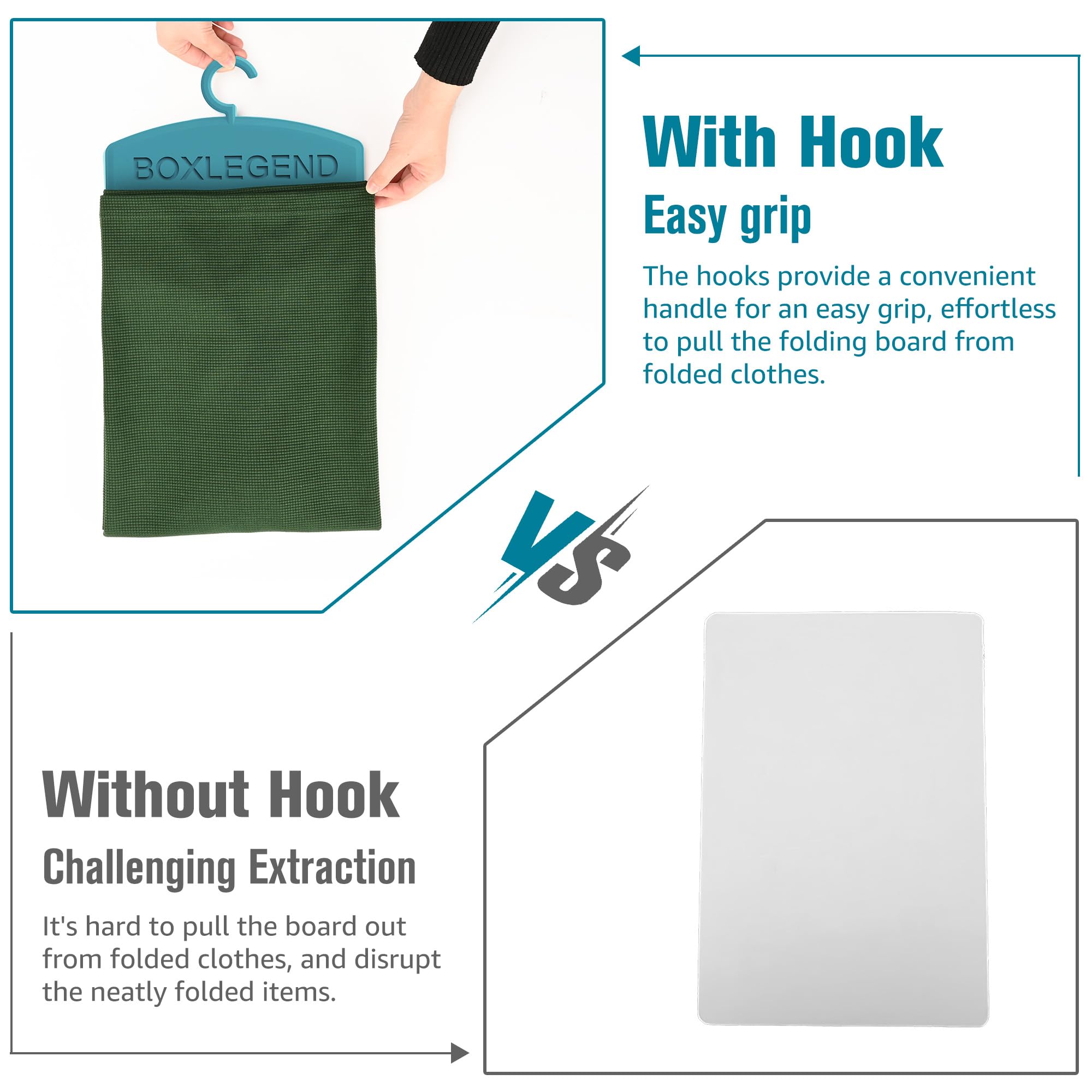 バッグ Amazon.com: BoxLegend Shirt Folder Enlarged Clothes Folding Board